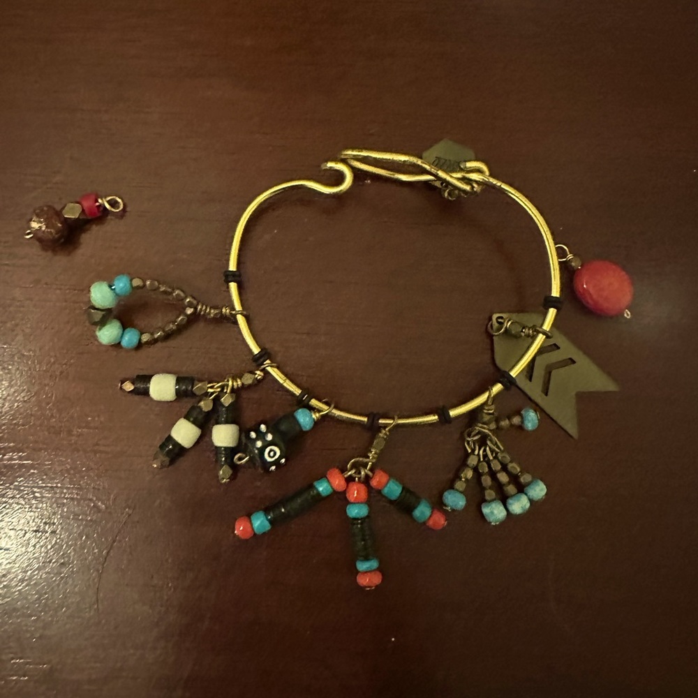 Sseko Designs Brave Bracelet with 8 charms